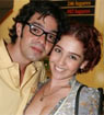 Bruno Mazzeo e Debora Lamm