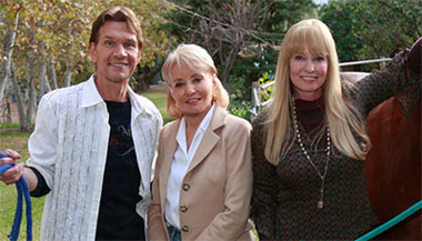 Patrick Swayze, Barbara Walters e Lisa Niemi