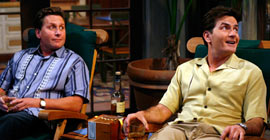 Cena de Two and a Half Men