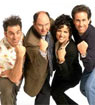 Michael Richards, Julia Louis-Dreyfus, Jason Alexander e Jerry Seinfeld