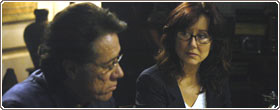 Edward James Olmos e Mary McDonnell