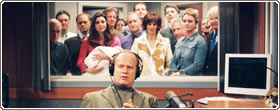 Cena do episódio final de Frasier