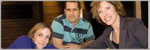 Patrícia Kogut, Daniel Castro e Marília Gabriela