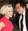 Brea Grant e Masi Oka em Heroes