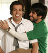 Zachary Levi e Joshua Gomez em Chuck 