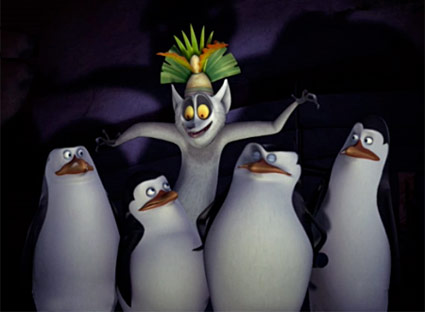 Os Pinguins de Madagascar