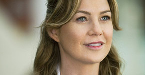 Ellen Pompeo em Grey's Anatomy