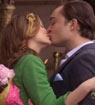 Leighton Meester e Ed Westwick em Gossip Girl