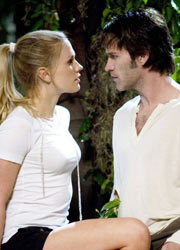 Anna Paquin e Stephen Moyer em True Blood