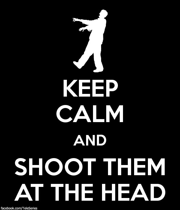 Keep Calm - Walking Dead version