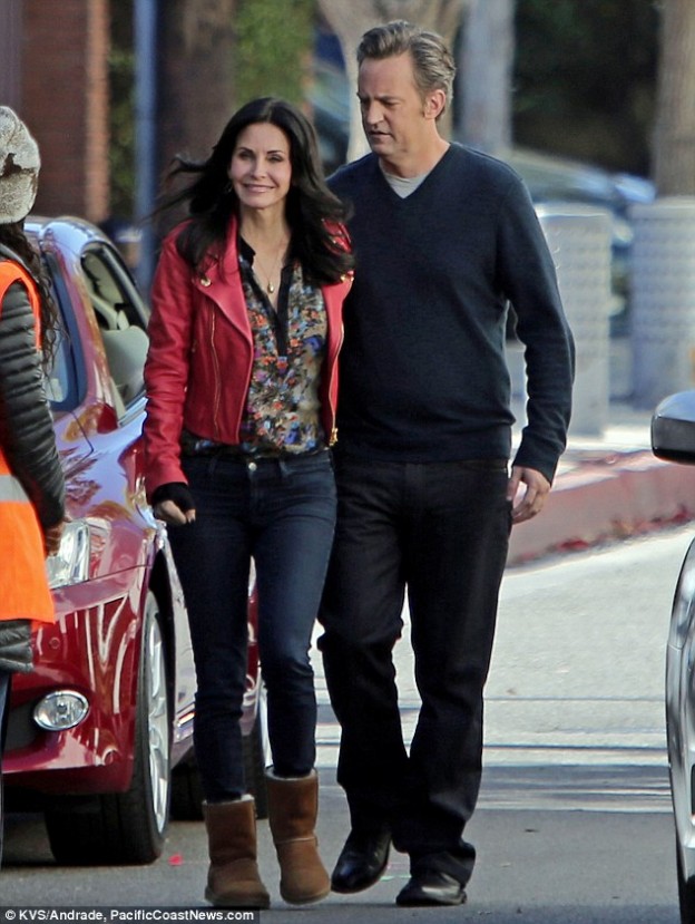 Courteney Cox e Matthew Perry1