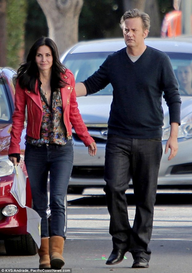 Courteney Cox e Matthew Perry2