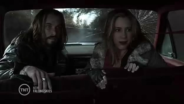 Falling Skies 4x05 Pope e Sara