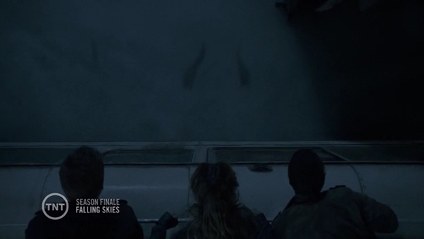 Falling Skies 4x12 Ben, Maggie e Hal