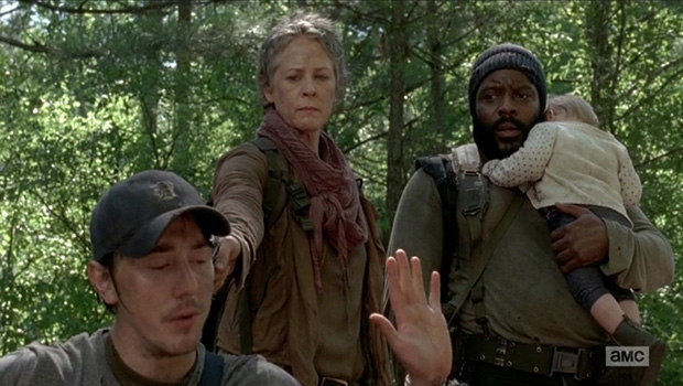 The Walking Dead 5x1 Carol e Tyreese