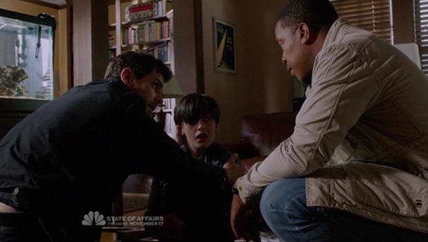 Grimm 4x02 Nick, Hank e Trubel