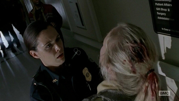 The Walking Dead 5x08 Morte Beth