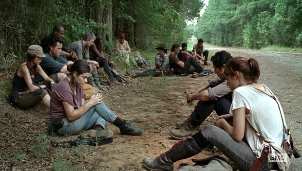 The Walking Dead 5x10 Grupo Rick