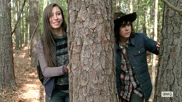 The Walking Dead 5x15 Enid e Carl